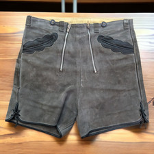 LADIES / GIRLS GENUINE LEATHER / SUEDE LEDERHOSEN / SHORTS