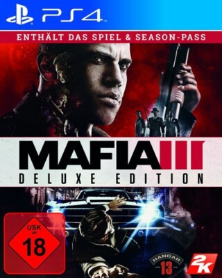 PS4 - Mafia III #Deluxe Edition DE mit OVP / Pappschuber sehr guter Zustand