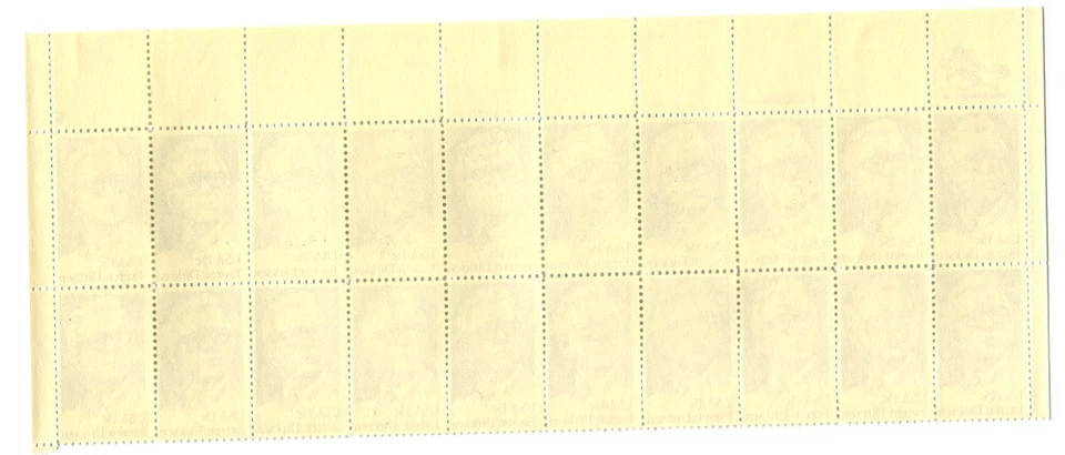 US STAMP SCOTT #1874 - PANE OF 20 - EVERETT DIRKSEN - 15c - PB/MR. ZIP - MNH - Image 2 of 2