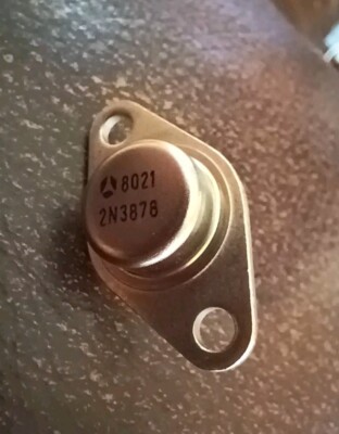  1 each Thomson CSF 2N3878 - Silicon NPN Transistor **NOT CHINESE or UNBRANDED**