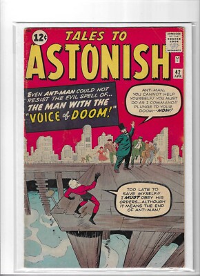 Tales to Astonish # 42 Very Good Plus [1963] Voice of Doom