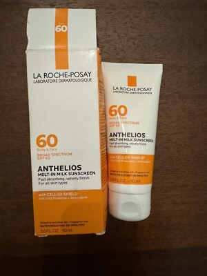 NIB La Roche-Posay ANTHELIOS Melt-In-Milk Cell-Ox Shield SPF60 90ml/3.0 fl oz