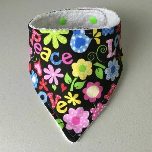 Handmade Cotton Baby Dribble/Bandana Bibs & Baby Burp Cloths