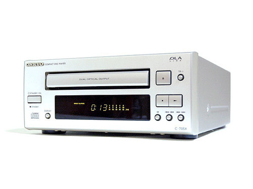 Onkyo C-705X CD Player Audio Stereo Silver DLA Link Compatible