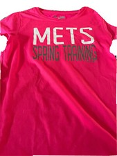 Under Armor youth girls MLB NY Mets t-shirt Large