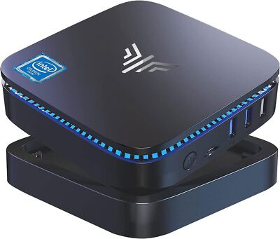 4K Mini PC Intel Alder Lake N95 8GB DDR4 RAM 256GB SSD WiFI 5 BT Windows 11 PRO