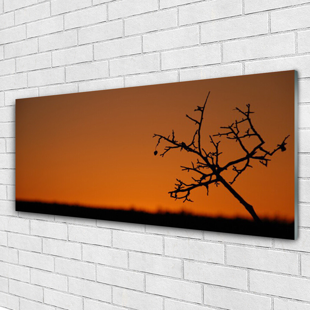 Tableau mural acrylique Arbre de vie 125x50cm idéal pour décoration salon moderne