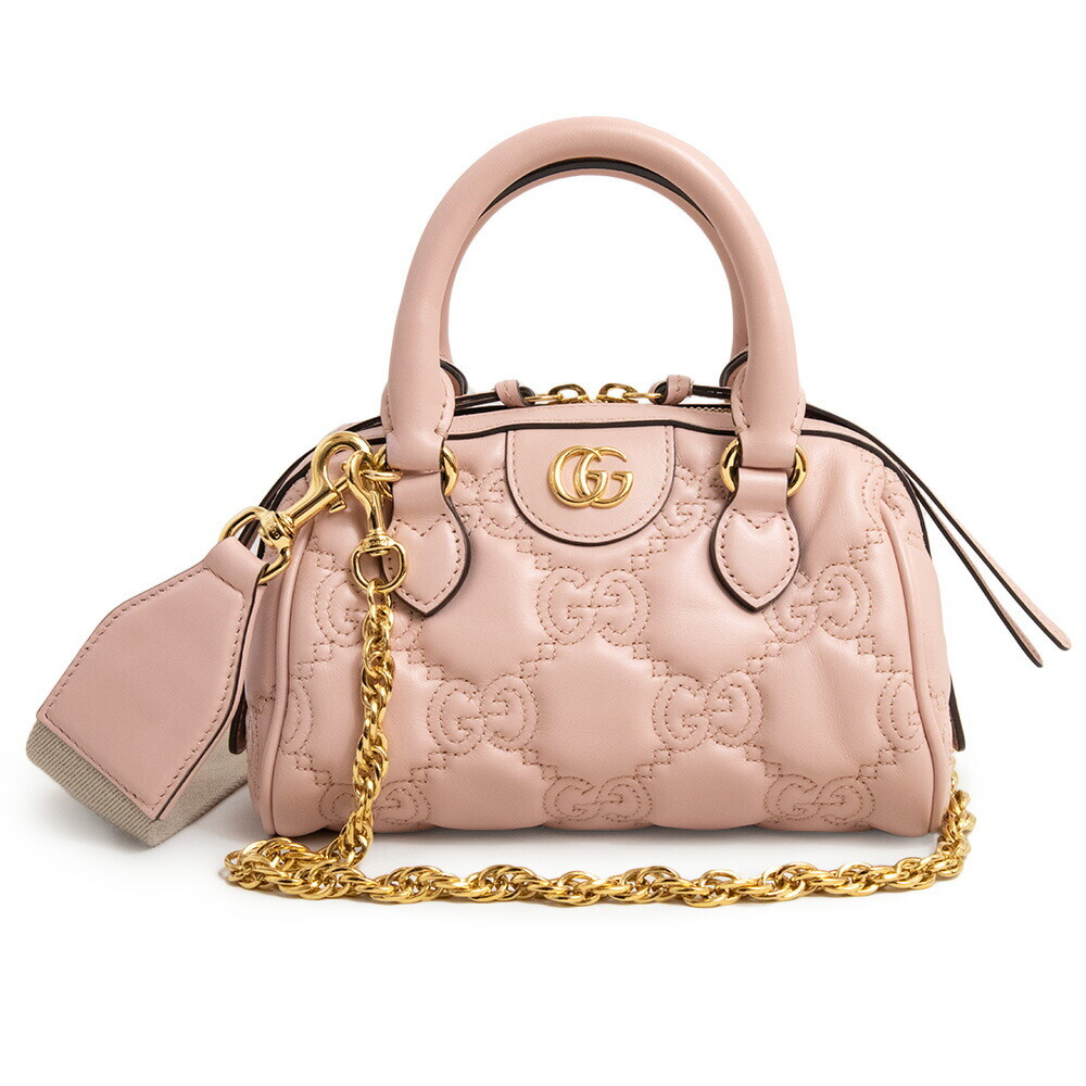 Gucci Minicrossbody Bag Pink Gucci Mini Gg Matelasse Shoulder Bag Pink