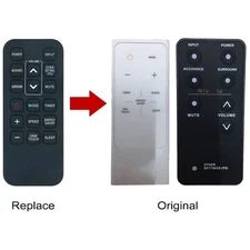 Replace Remote for Zvox Audio AccuVoice Soundbar AV203 AV201 AV257 AV150 AV157