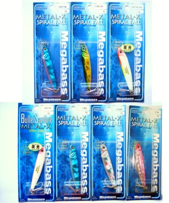 Megabass Metal-X Spiral Fall 50gr.1-3/4 Küste Jigging, JIG, Salzwasser Köder - Bild 1 von 4