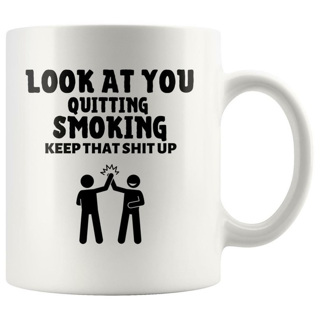 Quit Smoking Congratulations Gift Quitting Smoking Gift Idea Quit Smoking Mug No eBay