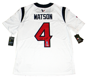 white deshaun watson jersey