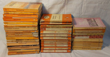 Penguin books x 38 , orange stripe & others.