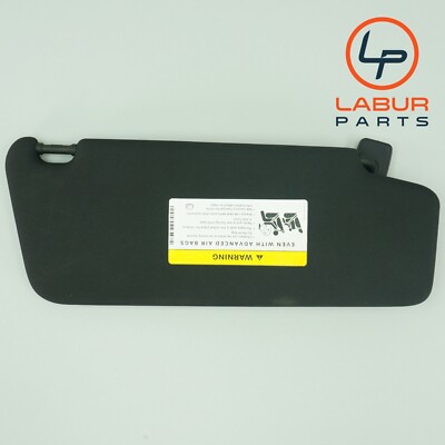 W204 08-14 Mercedes C Class Front Left Driver Side Sun Visor Sunvisor Blk A1945