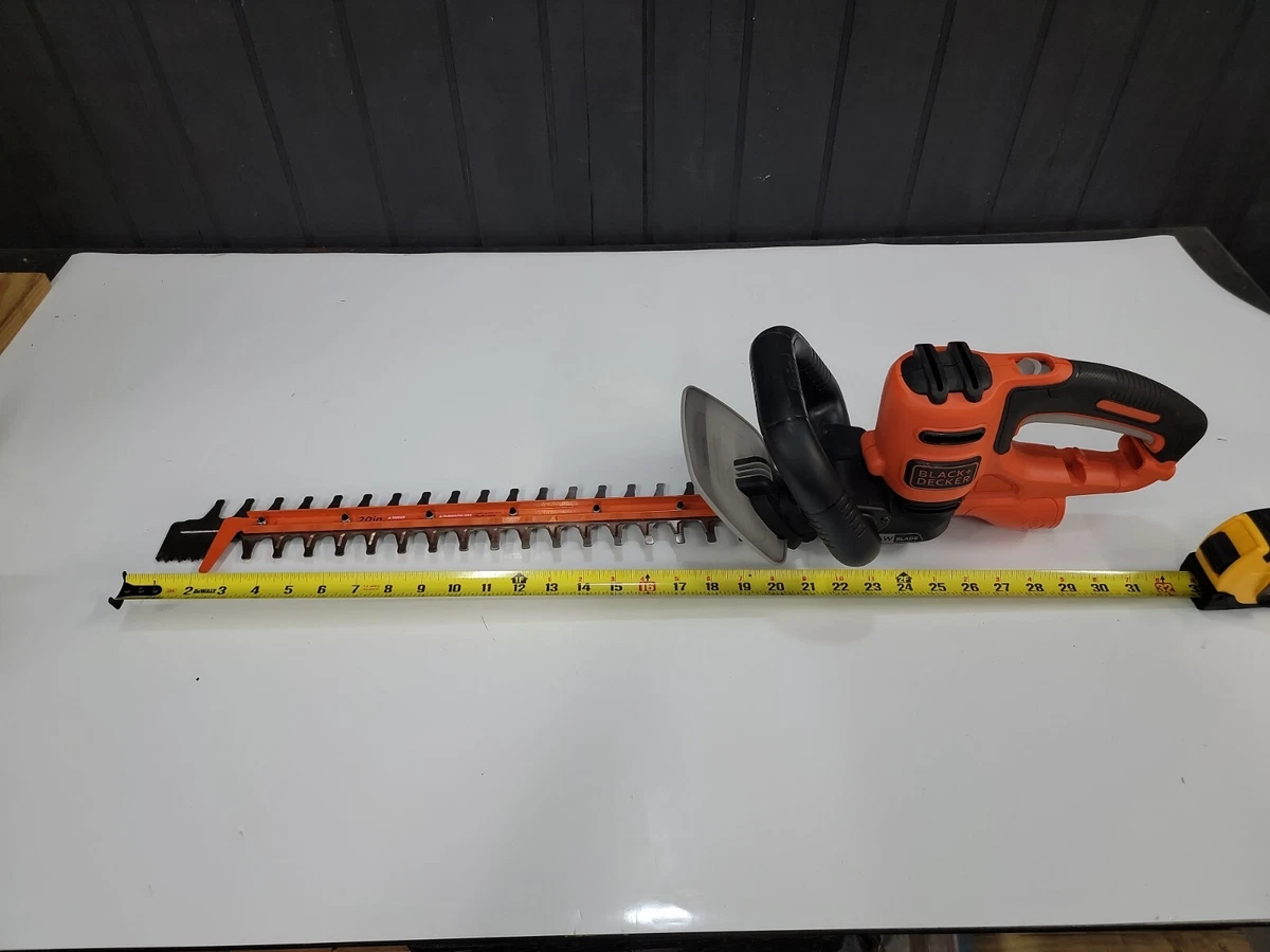 BLACK+DECKER BEHTS300 20 in. 3.8 Amp Corded Electric Hedge Trimmer