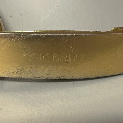 CELEBRITY 24K GOLD PLATED PUTTER 35