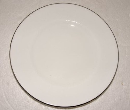 Wedgwood SILVER ERMINE 5 Piece Place Setting Dinner Salad Bread Plate Cup Saucer - Picture 6 of 11