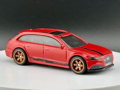 Hot Wheels Factory Prototype-Metal Base-Riveted-  17 Audi RS 6 Avant