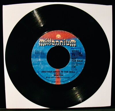SNATCH: Another Brick In The Wall~Electronic Funk Promo 45~MILLENNIUM~Pink Floyd