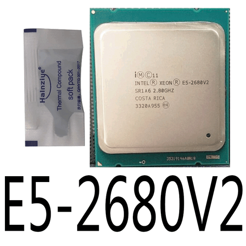 Intel Xeon E5-2680 V2 E5-2680V2 2.8GHz 25MB 10-Core LGA2011 Processor - Picture 2 of 2