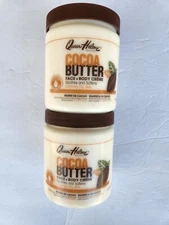 NEW 2 QUEEN HELENE COCOA BUTTER FACE + BODY CREME EXTREMELY DRY SKIN NET 15 OZ