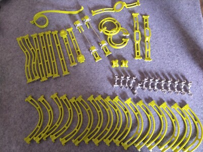 Megablocks Magnext iCoaster Lot of Track Parts And Instrutional