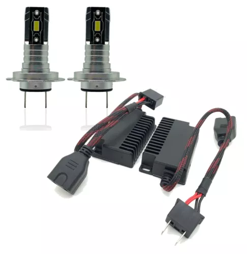 Micro H7 V12 CSP LED Headlight Bulbs Kit 8000lm For Ssangyong Rexton 2004-2012 - Picture 17 of 17