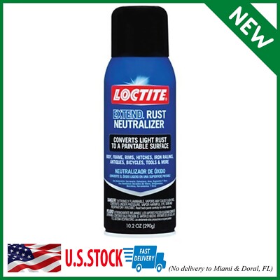 6 Pack Loctite Extend Rust Neutralizer 10.25-Fluid Ounce Aerosol Can (633877) -