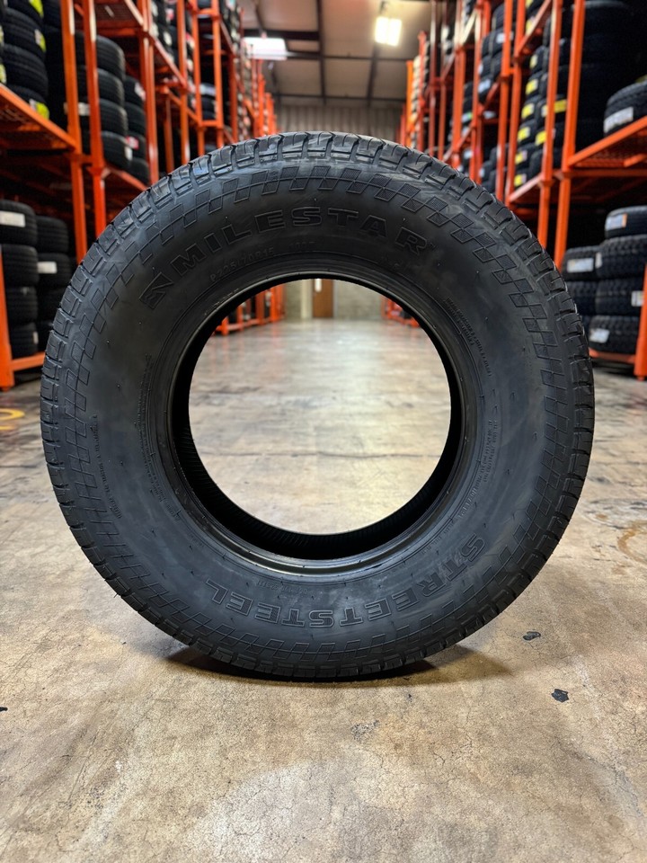 2 NEW 225/70R14 MILESTAR STREET STEEL ALL SEASON STEEL BELTED TIRE RWL ...