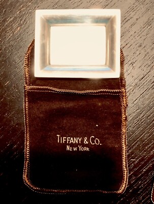 Tiffany & Co. Sterling Silver Mini Trays – Set of 4 – 1950s “L