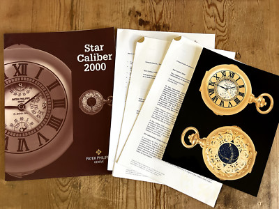 Press Release - PATEK PHILIPPE - Watches - Star Caliber 2000 - Spanish
