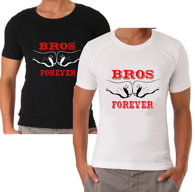 BROS BRO BRUDER KUMPEL FREUND BEST FRIENDS SPRÜCHESHIRT FUNSHIRT T-SHIRT S-3XL