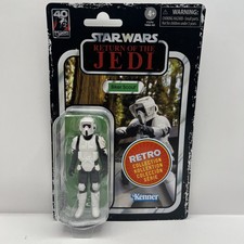 Star Wars Biker Scout Figure Kenner Retro Collection ROTJ 40th Anniversary MOC