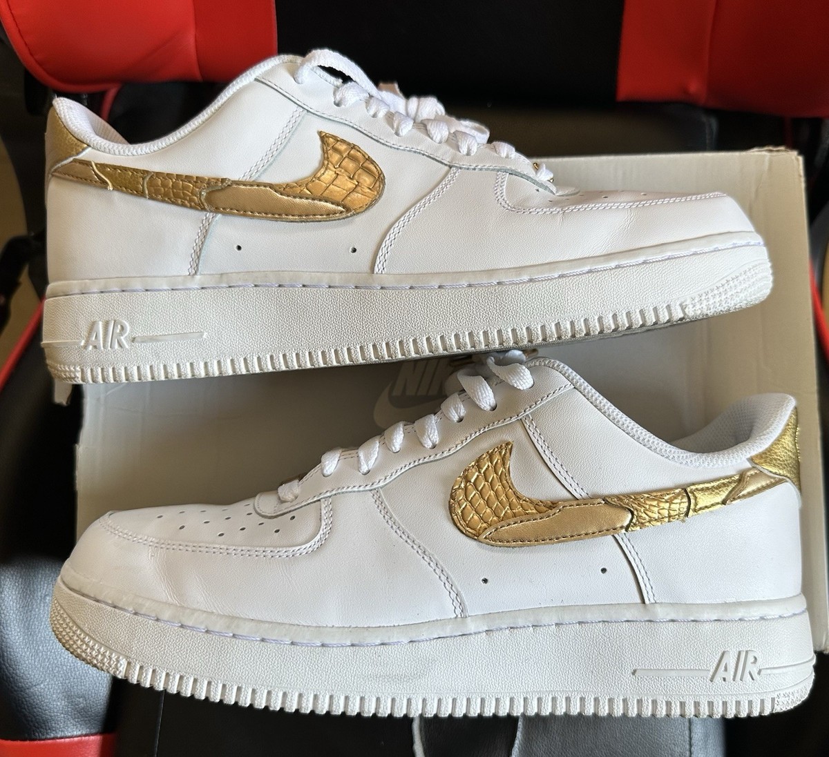 Nike Air Force 1 x Cristiano Ronaldo Golden Patchwork AQ0666-100