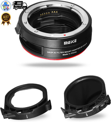 Meike EF EF-S Lens Adapter Canon EOS R R5 R6 RP R7 R10 C70 VND UV Drop-In Filter