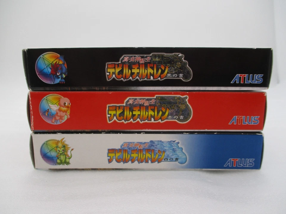 GameBoy Color Shin Megami Tensei Devil Children Red Black White 3Games Set Japan - Image 3 of 4