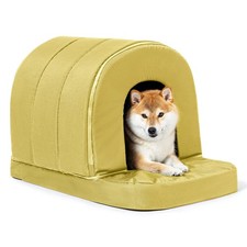Orthopedic Dog Bed House - Outdoor Waterproof Dog Tent with Washable Removabl...