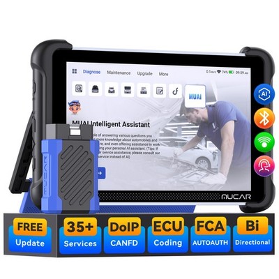 MUCAR 892BT KEY Coding Bidirectional Tool All System Diagnostic Scanner LifeFree
