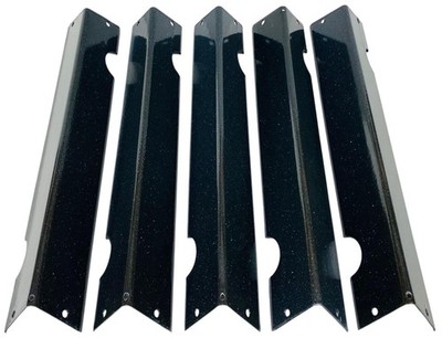Porcelain Steel Heat Plates fits Weber Gas Grill Models, Set of 5, 90235