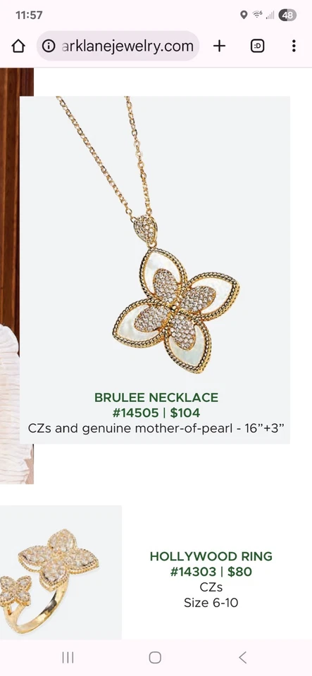 Collar Park Lane Brulee Foto 2 de 3