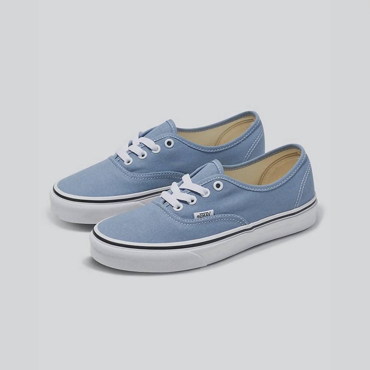 Vans Womens Authentic Sneakers Size 8.5 Classic Skate Shoes  -image