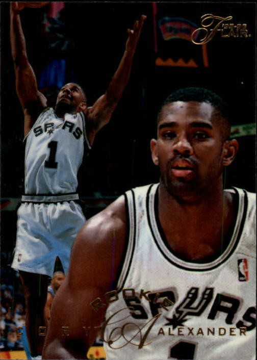 1995-96 Flair #199 Cory Alexander RC - BSK