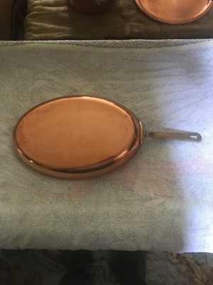 Paris E Dehillerin Kupfer Oval Fischpfanne Antik