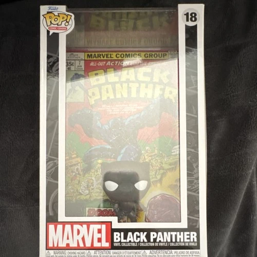 Funko Pop! Comic Covers Marvel Black Panther Comic Cover #18 Vinyl Figure