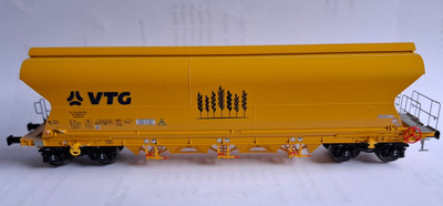 NME 506644 Getreidewagen Tagnpps VTG, gelb, Ep VI, H0 mit DC+AC-Achsen  NEU+OVP