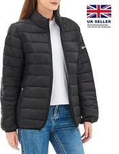 Alpine Swiss Amy Womens Puffer Jacket Insulated Water Resistant Lightweight - S