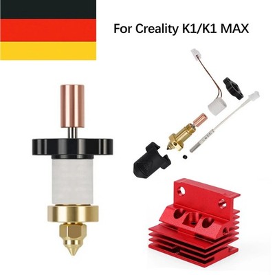 Für Creality K1 K1 Max 3D-Drucker Hot End Hotend Kit Extruder Set-Ersatzteile DE