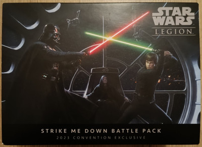 Star Wars Legion Strike me Down Battle Pack 2023 Convention Exclusive Sealed