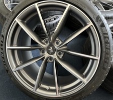 20” OEM FERRARI 812 SUPERFAST GTS FORGED WHEELS TIRES CAPS TPMS F12 TDF RIMS