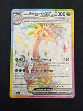 25th anniversary pokemon metal cards Pokemon TCG Alolan Exeggutor Ex 225-191 Surging Sparks Ultra Rare NM True Believers Gaming and Collectibles
